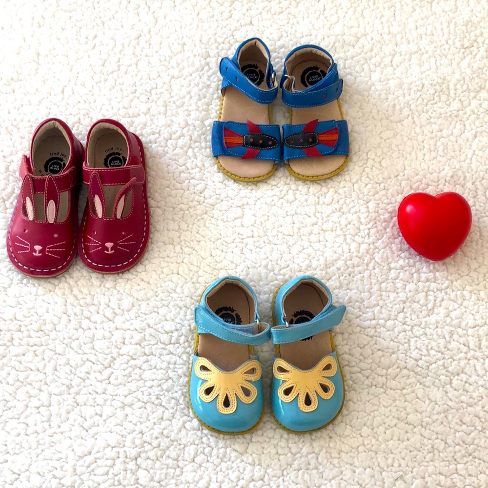 Livie and Luca brand 6 toddler shoes bundle